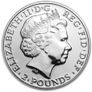 2011 UK 2 Pounds 1 oz Silver Bullion Coin Britannia BU (In Capsule) Image 2