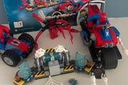 Spider-Man and sonic Lego sets