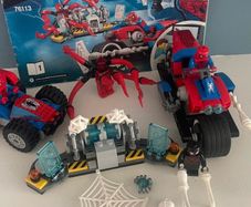 Spider-Man and sonic Lego sets