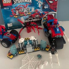 Spider-Man and sonic Lego sets