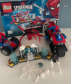 Spider-Man and sonic Lego sets