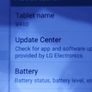 LG 7 inch Tablet, Model V480, 16GB, Screen has water stain, but still very viewable, and everything works fine, youtube etc Image 4