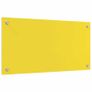 Kitchen Backsplash Yellow 80 x 40 x 0.6 cm Tempered Glass Image 5