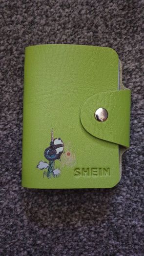 shein green wallet card holder