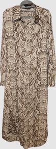 Shein dress snakeskin print