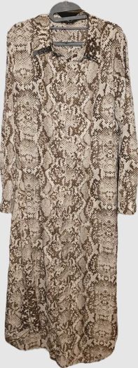 Shein dress snakeskin print