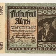 Germany 5000 Mark 1922 Banknote