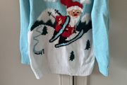 Skiing Santa jumper2-4 years