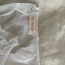 Tony Bambino White Baby Blouse, 0 to 3 Months Image 4