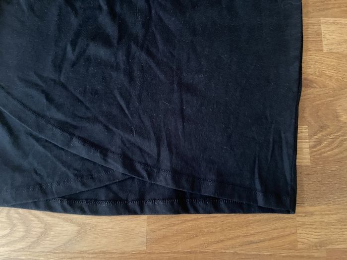 Brand New Black Cotton Mini Skirt Size 10