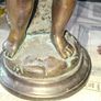 Very Large Heavy 19th Century French Bronze Sculpture by the renowned artist Auguste Moreau 1834 to 1917, Postage Available or Collection Image 4