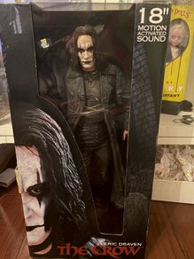 Neca 18" Eric Draven (The Crow) Figure/With Motion Activated Sound.