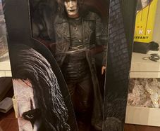 Neca 18" Eric Draven (The Crow) Figure/With Motion Activated Sound.