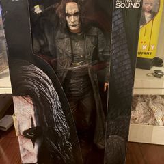 Neca 18" Eric Draven (The Crow) Figure/With Motion Activated Sound.