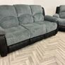 Tara 3+2 Corduroy Grey Fabric Sofa Set Image 4