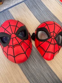 2 Spider-Man masks - light up and non light up