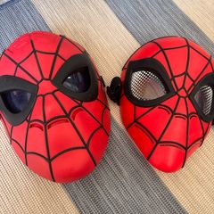 2 Spider-Man masks - light up and non light up