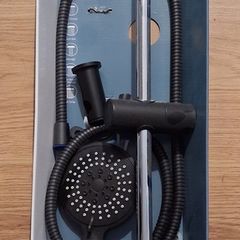 Woodies 5 function shower set- Black