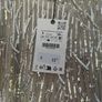 Zara Kids Girl Sequin Silver Champagne trousers Sz 9 BNWT Image 5