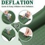Double Self-Inflating Camping Mat - 2 Man Lightweight Sleeping Mat, Inflatable Camping Mat for 2 Person, Two Man Thick Sleeping Pad with Pillow for Hiking, Backpacking, Car Camp (FREE POSTAGE) Image 4
