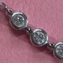 1ct diamond tennis necklace Image 8