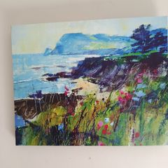 PictureChris Forsey "Getting to The Point, Prawle" Art Print (40x50 cm) - Unframed