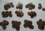 100 Coins@british Half Penny Decimal Issue