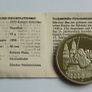 Switzerland Zurich Grossmunster Proof with cert 1998 Image 2
