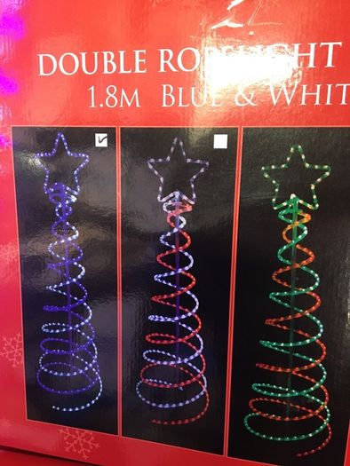 Rope Light Christmas Tree