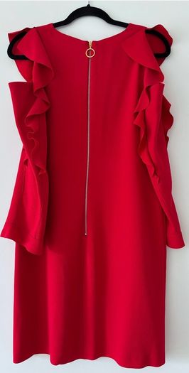 Pinko red cocktail dress