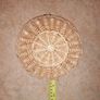 2 x baskets, wicker woven, 1 small  / 1 bigger - see pics for sizes Image 10