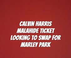 calvin harris ticket