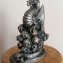 Metal Figure With Crystal - The Dragon Of The Sculls - No Box Image 7