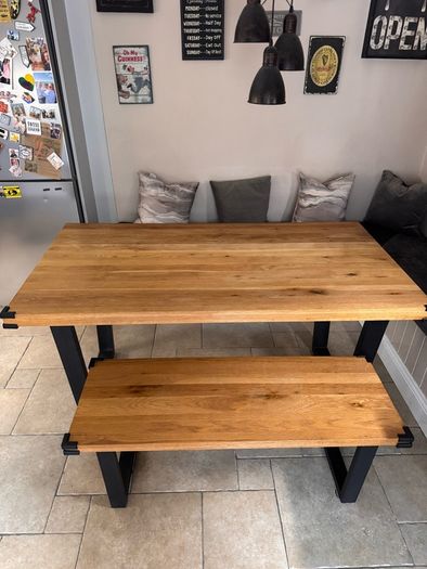 CALIA Oak Small Rectangle Dining Table
