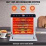 NEW SALE |  6 Trays Food Dehydrator Machine Stainless Steel 700W Jerky Fruit Drying Image 7