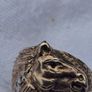 9 Carat Gold Diamond and Garnet Horse Head Ring (7 grams) Image 6