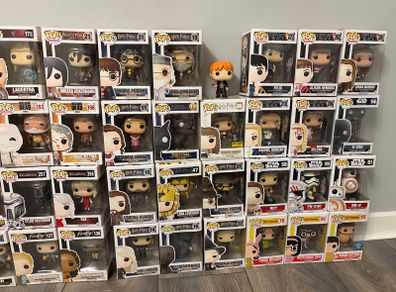 48 Funko Pop Collection - Harry Potter, Marvel, Star Wars & More