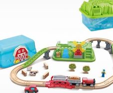 Hape Countryside Train Bucket Set