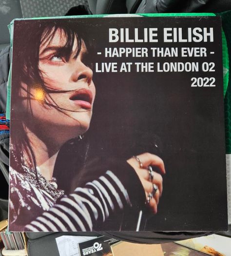 Billie Eilish "Happier Than Ever (Live at the London 02)" Vinyl Album