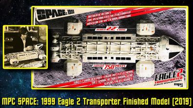 Round2/mpc Space 1999 Eagle 2 Eagle Transporter  22 Inch Display Model.