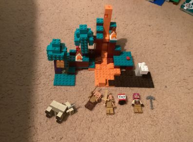 Minecraft Lego warp forest 2021