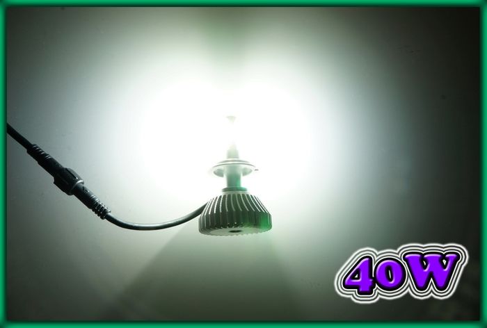 Led Headlight, Foglight Bulbs 40w 6000k Very Bright - H1, H4, H7, H8, H11, 9005, 9006