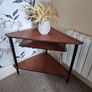 mid century corner table Image 3