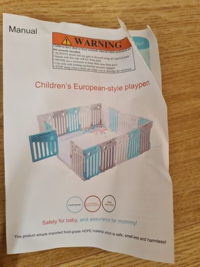 LONTEK baby playpen
