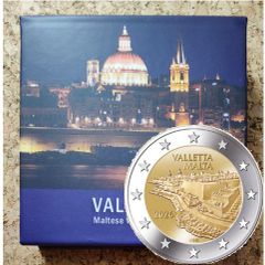 Malta 2 Euro Proof Coin 2026 - Valletta - Maltese Walled Cities