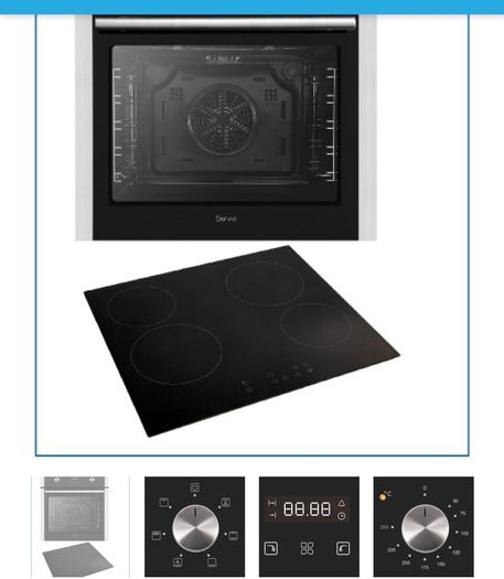 Digital fan oven and toucjh hob set in great condition