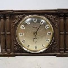 1960s Scottish Westclox mantle clock
