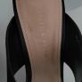 CHARLES & KEITH black suede wide strap high heels Sz 39 ( Fit 6-6.5 UK) - Rrp 153 (New) Image 4