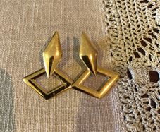 80's style earrings