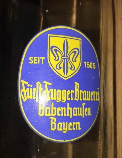 Beer Tankard glass Bayern